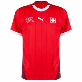 Sveitsi Xhaka 10 Koti Euro 2024 - Jalkapallo Pelipaidat (S/S)